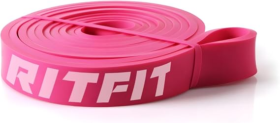 RitFit Pull Up Assist Band in Natural Latex for Stretching and Mobility | Resistance Band,Eco-Friendly Latex, Pull-Ups Powerlifting, Physical Therapy Rehab, Full-Body Training, Mobility Training