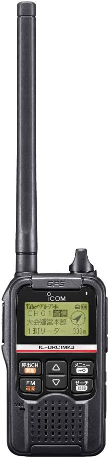 Icom ICOM IC-DRC1MK2 Digital Low Power Community Radio, Black