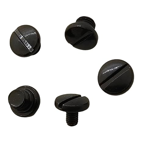 Taurus PT Grip Screws, Black Finish - Compatible with Taurus PT 92, 96, PT-57, PT-58, PT-92C, PT99, PT-100, PT-101, PT908, PT945 - Set of 5 Screws