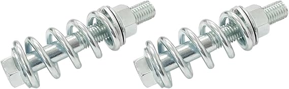 2PCS Exhaust Bolt,Automotive Universal Grade Exhaust Manifold Spring Screw,Muffler Studs Replacement Accessories for Cars Trucks and SUV