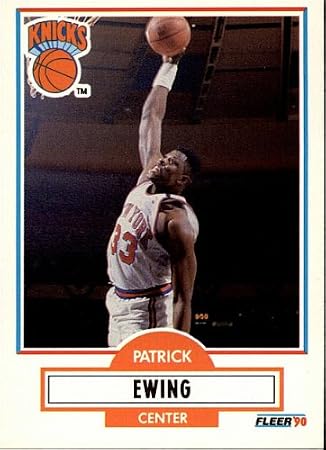 Fleer 1990 Knicks - Patrick Ewing - Card 125
