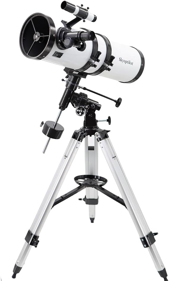 750x 150 mm Reflector Newtionan Astronomical Telescope High Power Equatorial Mount Star Planet Moon Saturn Jupiter…