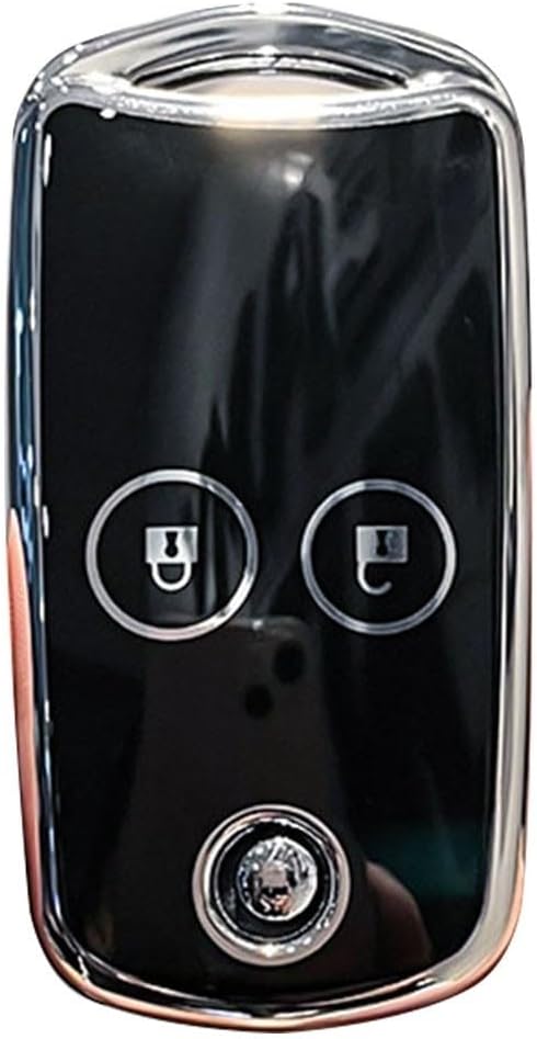 Car Key Cover, Practical 2 Button Flip Key Fob Case for Honda Cars For Civic, For Accord, For Jazz, For CRV, HRV, and CRZ Keys No Signal Interference and Protective