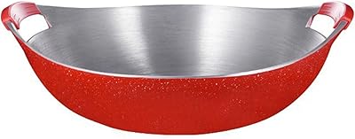 Fish Pot Aluminum Alloy Boiling Fish Soup Pot with Dual Handles Anti Stick Coating for Commercial Home Cooking