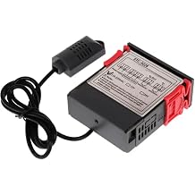 STC-3028 DC 12V Dual Temperature Humidity Controller Digital Thermostat