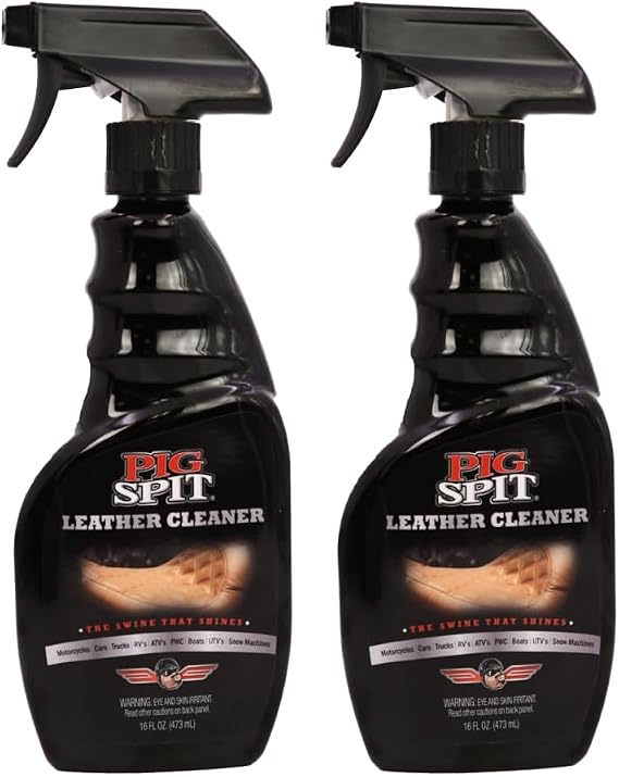 Leather Cleaner, 2-Pack