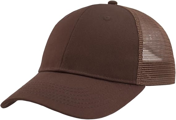 Small Size Trucker Hat Snapback Mesh-Back Baseball Cap for Small Head Adult Men Women