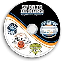 Sports Designs Clipart-Vector Clip Art Images-T-Shirt Graphics and Template CD
