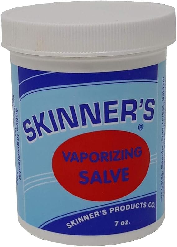 Skinner's Vaporizing Salve, 7 oz. Large Jar