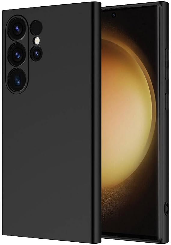 Case Compatible with Spia Samsung Galaxy S24 Ultra Black Launch Cover Original (Compatible with Samsung Galaxy S24 Ultra, Black)