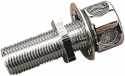 Sea-Dog Line Brass Tank Vents, chrome brass gas tank vent threaded