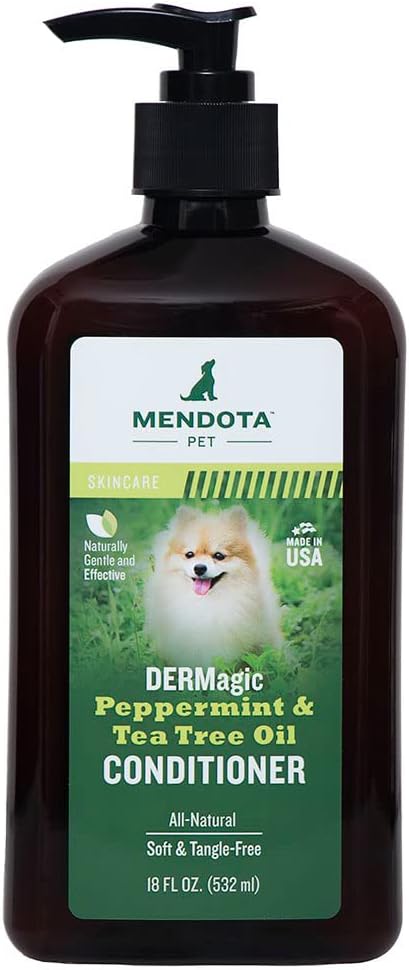 DERMagic Peppermint and Tea Tree Oil Conditioner, 18 fl oz
