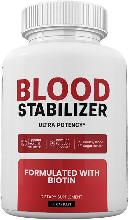 Zonata Blood Stabilizer Capsules, Blood Stabilizer Premium Formula, 60 Capsules