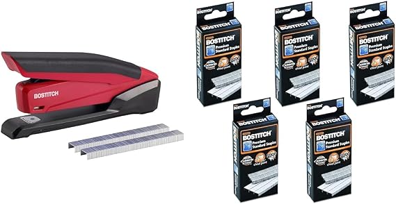 Bostitch Office Executive 3-in-1 Stapler Bundle with 5000 Premium Standard Staples