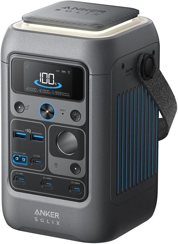 Anker SOLIX C300X DC Tragbare Powerstation 288Wh