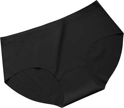 NATHGAM Traceless Underwear for Women Seamless Lightweight Comfort Briefs Ladies Mid Waisted Breathable Soft Stretch Panties