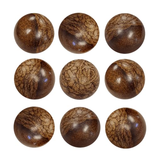 Skee-Ball Set of 9 Replacement Woodgrain Game Balls Classic & 1908