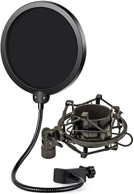 Lastvoice PS-01SHX Stüdyo Çift Katman Pop Filtre + Shock Mount