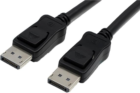 Accell DP to DP 1.2 - VESA-Certified DisplayPort 1.2 Cable - 10 Feet, Hbr2, 4K UHD @60Hz, 1920X1080@240Hz, Black, B142C-010B-2(Pack of 1)