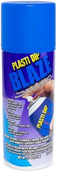 Plasti Dip Blaze Blue Spray Coating, 11 oz Aerosol Can, Bright Neon Peelable Rubber Coating, Flexible Protective Spray for Auto, Home, Garden, Craft & DIY Projects