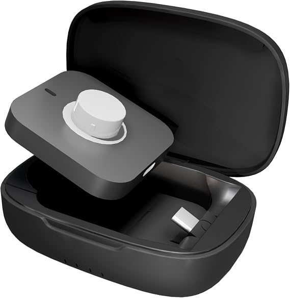 Doohoeek Updated Charging Case Compatible with Oura Ring 5 & 4 & 3 Charger, Wireless Power Station Fits Official Chargers & Fit All-Sized Rings Gen 5 & 4 & 3 1000mAh (Official Charger NOT Included)