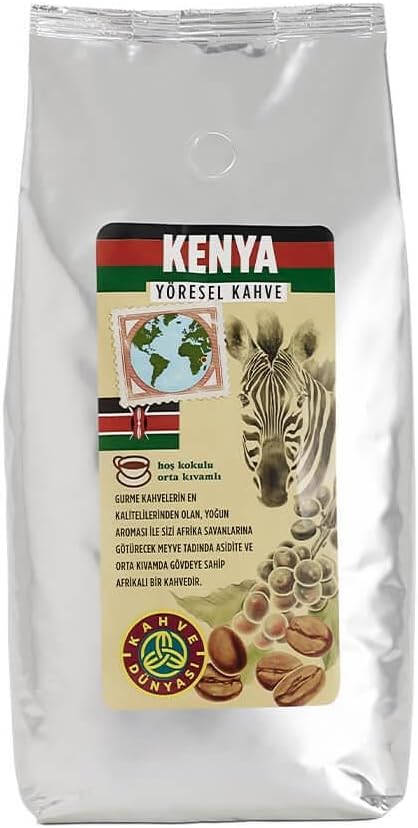 WORLD OF COFFEE WORLD Kenya Roasted Beans 1 Kg