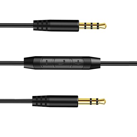 Replacement Audio Cable Beats Headphones Aux Cord, 3.5mm to 3.5mm