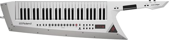 Roland AX-Edge 49-Key Keytar, With Velocity And Channel After Touch, White (AX-EDGE-W) | White (Ax-Edge-W)