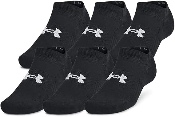 Under Armour Unisex Adult Training Cotton No Show Socks