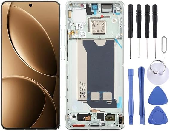 Screen Repair for Xiaomi Redmi K80 AMOLED LCD Screen Digitizer Full Assembly with Frame Screen Replacement