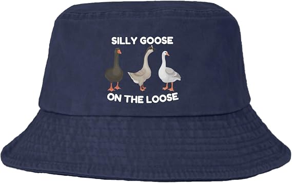Funny Silly Goose Hat Silly Goosee On The Loose Hat for Women Dad Hats Funny Hats