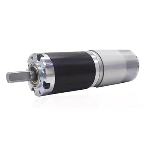 42GP-775 Metal Planetary Geared DC Motor, High Torque 200KG, 12V-24V, Forward/Reverse PWM Speed Control, Drip-Proof (100rpm 24V Shaft Diameter 10mm)