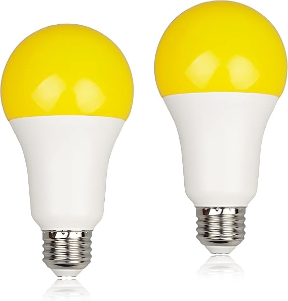 Christmas Light Bulb Yellow Light Bulbs E26 15w 100 Watt Equivalent 1500 Lumens Outdoor Led Bulb A21 2200k Sleep Light Bulb for Bedroom Bed Porch Outside Indoor Patio Yard