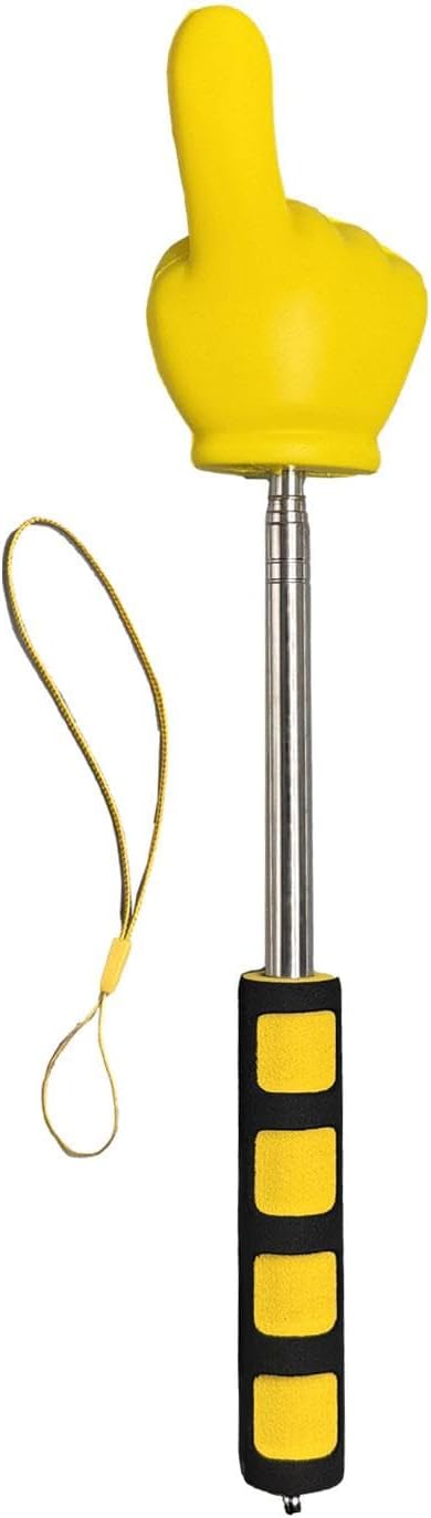 Telescopic Teachers Pointer Stick Extendable Finger Pointer Stick Pointing Stick for Classroom Supplies Presentation, Yellow
