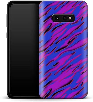 caseable Samsung Galaxy S10e Mobile Phone Case - Premium Protective Case with Shock-Absorbing Inner Layer & Scratch-Resistant Surface - Colourful Design & All-Round Print - Electric Ocean 2 Waves