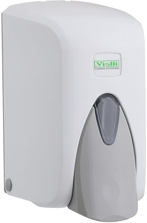 Vialli S5 Chamber Liquid Soap Dispenser - Liquid Soap Dispenser - Liquid Soap Apparatus - 500 gr - White