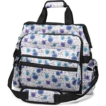 Nurse Mates Ultimate Nursing Bag | Multiple Compartments | Interior Laptop Compartment | Durable Zippers | Mantra Moods | Multi Compartments