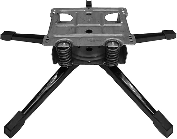 chairpartsonline 25" Replacement Recliner Base w/pitched Swivel Rocker Box Plate, 5-Leg w/caps - S5510