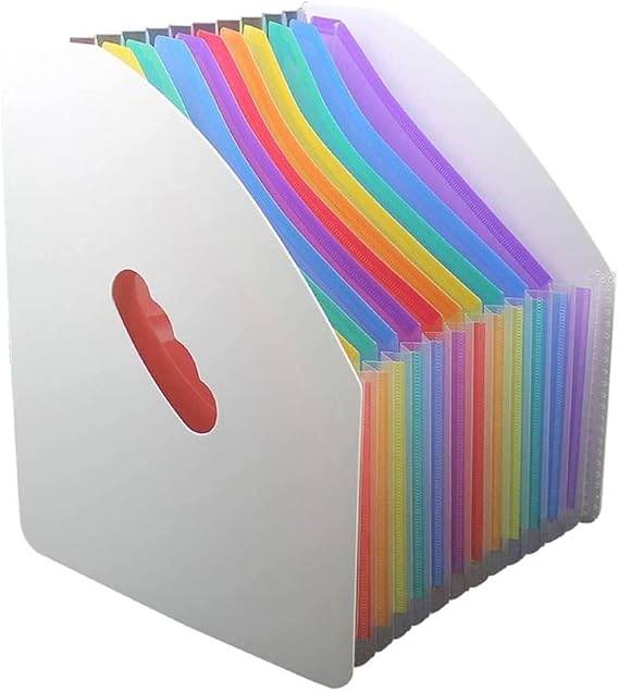 Folder For School 2pc A4 File Folder School Document Organiser Envelopes Desk Storage Student Paper Gifts Expanding Office Receipt Waterproof Folder For Office