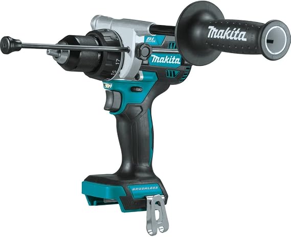 Makita XPH14Z 18V LXT Lithium-Ion Brushless Cordless 1/2" Hammer Driver-Drill, Tool Only | Brushless Motor | All-Metal Gearbox | Variable 2-Speed | LED Work Light | Tool Only Package
