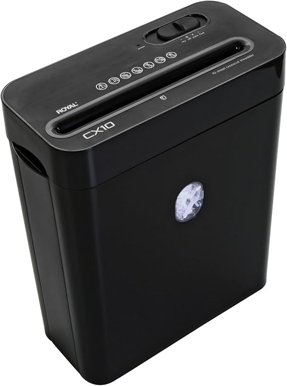 Royal 89342X CX10 Crosscut Shredder