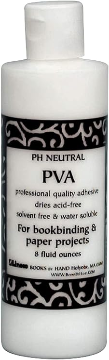 Books By Hand PH Neutral PVA Adhesive, Acid Free, 8 Ounce