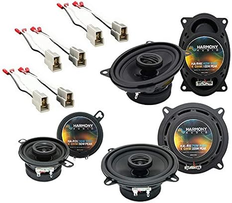Harmony Audio Fits 1990-1993 VW Corrado 6.5" Speaker Replacement Package