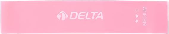 Delta 10 Adet Orta Sert Aerobik Band Latex Pilates Yoga Lastiği