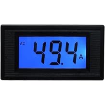 AC LCD Digital Current Meter Ampere Meter AC 50A Ammeter AC Amp Panel Meter Include 50A CT Transformer Current Sensor(Power DC or AC 8-12V)