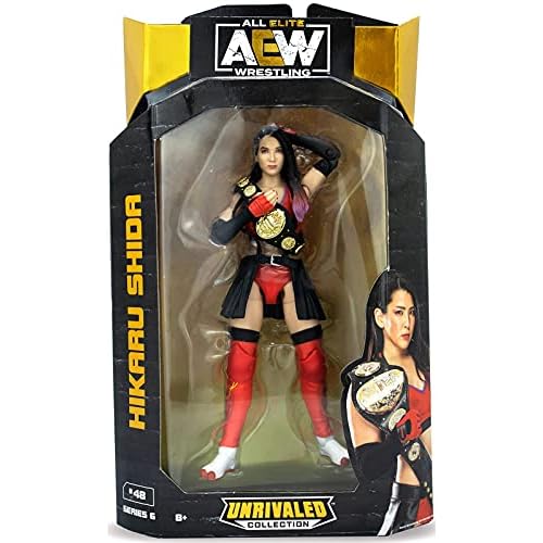 Hikaru Shida - AEW Unrivaled 6 Jazwares Toy Wrestling Action Figure