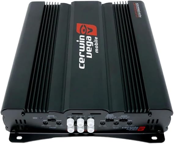 Cerwin-Vega Mobile CVP1200.4D Performance Series 1,200-Watt-Max 4-Channel Class D Amp