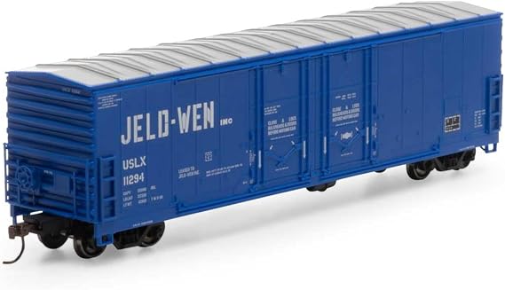Athearn HO RTR 50' Evans DD Plug Box USLX Jeld-Wen #11294 ATH67954 HO Rolling Stock