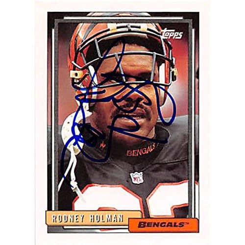 Autograph 124904 Cincinnati Bengals 1992 Topps No. 238 Rodney Holman Autographed Football Card