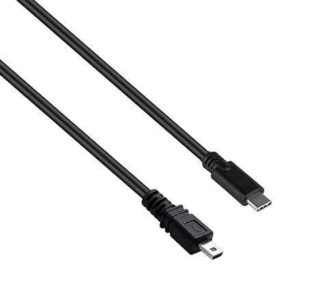 USB Picture Transfer Charge Cable with USB-C Connector UC-E6 UC-E16 UC-E17 for Select Nikon Coolpix/DSLR Cameras for PC, iPhone 15, Smartphone, MacBook (See Product Details, Pictures Before Buying) | Charge & Data Cord Compatible with iPhone 15-17, Macbook, PC, Android with USB-C Port (Compatible Camera Models Listed Below)